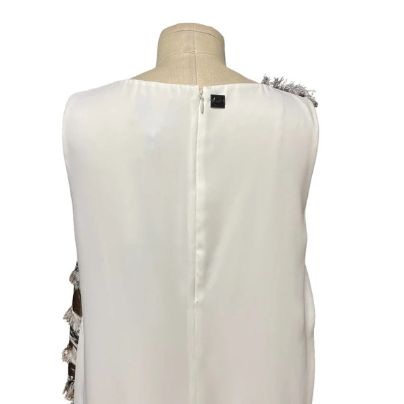 Roberto‎ Cavalli Class Tess Fringed Snake Dress Size 44 / US 8 - Picture 4 of 13